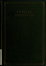 Cover of edition bellenivernaise00daudiala