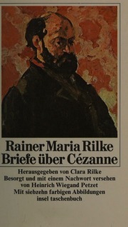 Cover of edition briefeubercezann0000rilk