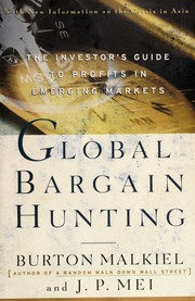 Cover of edition globalbargainhun00burt