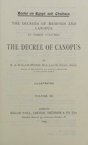 Cover of edition decreesofmemphis0008budg