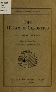 Cover of edition dreamofgerontius00newma