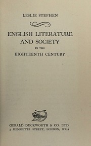 Cover of edition englishliteratur0000step