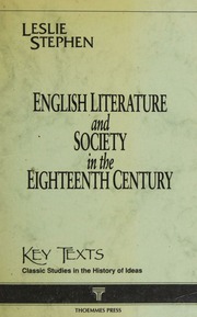 Cover of edition englishliteratur0000step_v5a0