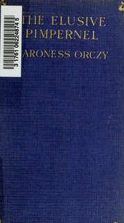 Cover of edition elusivepimpernel00orczuoft