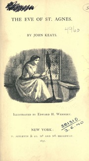 Cover of edition eveofstagnesi00keatuoft