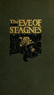 Cover of edition eveofstagnespoem00keat