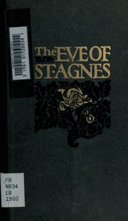 Cover of edition eveofstagnespoem00keatuoft