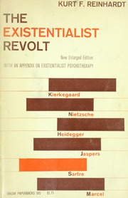 Cover of edition existentialistre00rein