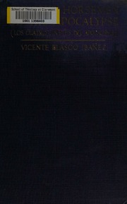 Cover of edition fourhorsemenofap0000blas_a2x7