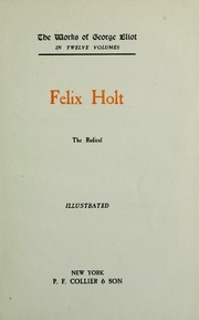 Cover of edition felixholtradicalcolelio