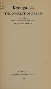 Cover of edition kierkegaardsconc0000kier_e7p3