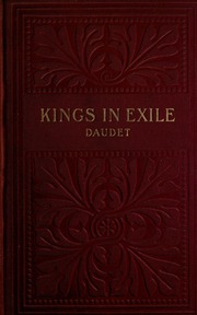 Cover of edition kingsinexile00daudiala