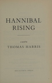 Cover of edition hannibalrisingno0000harr_n5e2