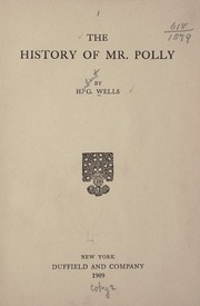 Cover of edition historyofmrpolly00well_1