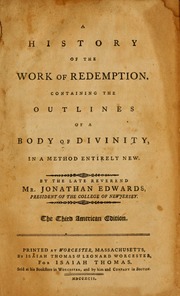 Cover of edition historyofworkofr1792edwa