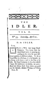 Cover of edition idlerintwovolum00langgoog