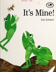 Cover of edition itsmine00leol