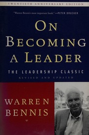 Cover of edition onbecomingleader0000benn_h9e3