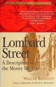 Cover of edition lombardstreetdes0000bage_y5h0