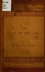 Cover of edition ladyoflak00scot