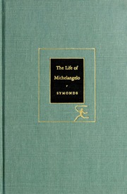 Cover of edition lifeofmichelange00symo