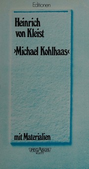 Cover of edition michaelkohlhaasa0000klei_u8i3