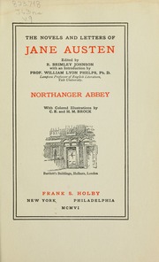 Cover of edition novelslettersofj09aust