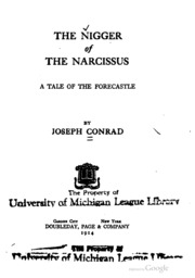 Cover of edition niggernarcissus00unkngoog