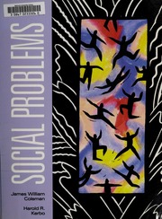 Cover of edition socialproblems0000cole