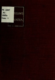 Cover of edition songofhiawathaof00long