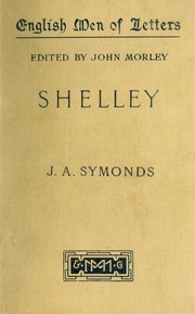 Cover of edition shelley00symo