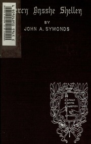 Cover of edition shelleys00symouoft