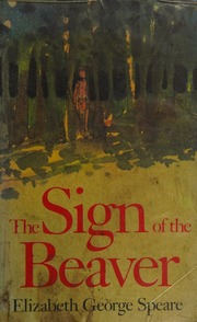 Cover of edition signofbeaver0000spea_j1b0