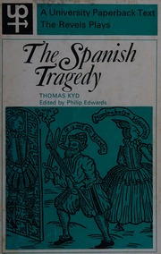 Cover of edition spanishtragedy0000kydt_q1n4