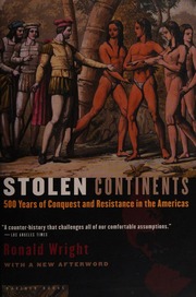 Cover of edition stolencontinents0000wrig_m7i3