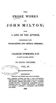 Cover of edition proseworksjohnm00symmgoog