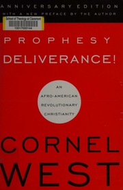 Cover of edition prophesydelivera0000west_z6y1