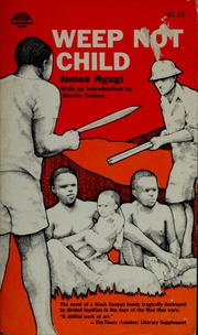 Cover of edition weepnotchild00ngug