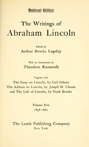 Cover of edition writingsofabra1898linc