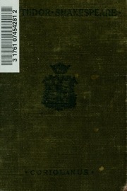 Cover of edition tragedyofcorio00shak