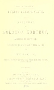 Cover of edition twelveyearsslave00nortrich