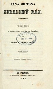 Cover of edition ztracenrjpel00miltuoft