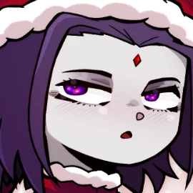 Raven (X-Mas art) (Teen Titans)