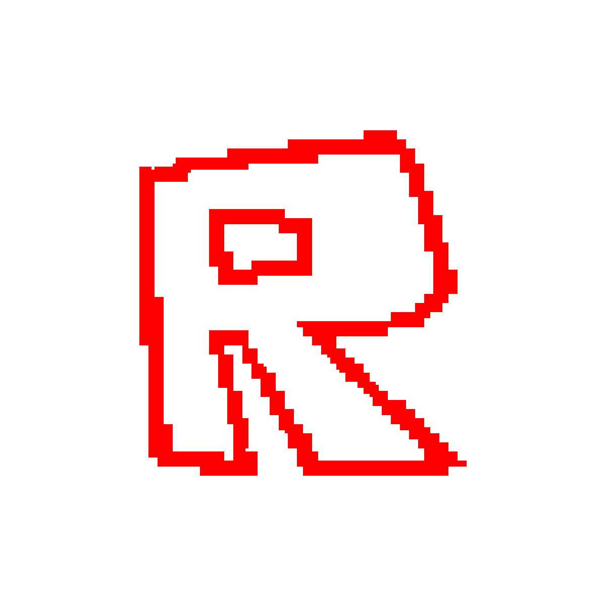 Roblox Logo Drawing Easy