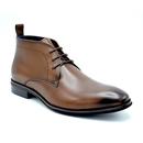 Paolo Vandini Medstead Chukka Boots in Dark Tan Leather