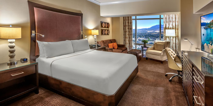 The Concierge Tower Room at Atlantis Casino in Reno, Nevada.