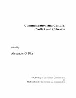 Research paper thumbnail of Communication and Culture, Conflict and Cohesion