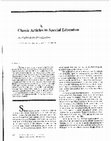 Research paper thumbnail of Classic Articles in Special Education: An Exploratory Investigation