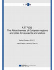 Research paper thumbnail of ATTREG. The Attractiveness of European regions and cities for residents and visitors-Interim Report