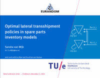 Research paper thumbnail of Optimal lateral transshipment policies in spare parts inventory models